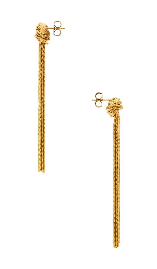 Le Pompon Ii Earring in Metallic - SHASHI - Modalova