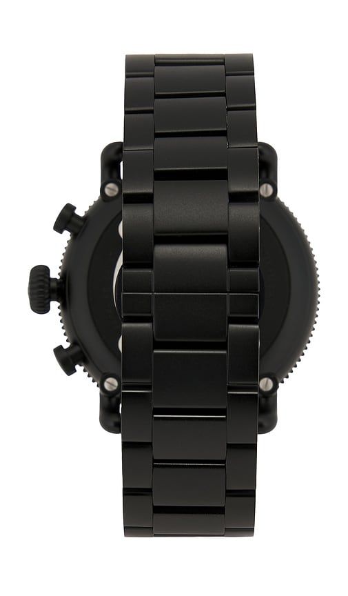 Runwell Sport Chrono 48mm Watch Black Bracelet in Metallic Silver - Shinola - Modalova
