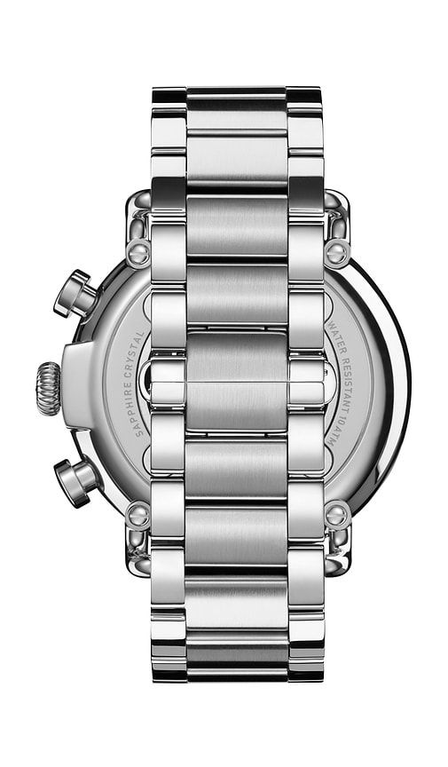 Runwell 2 Eye Chrono 41mm Watch Silver Bracelet in Metallic Silver - Shinola - Modalova