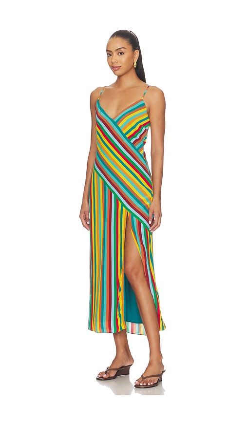 Maude Crepe Dress in Multi. - size L (also in M, S, XL, XS) - SIMONMILLER - Modalova