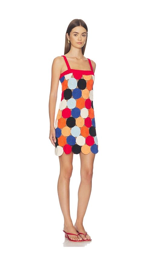 Beep Beep Tank Mini Dress in Multi. - size L (also in M, S, XL) - SIMONMILLER - Modalova