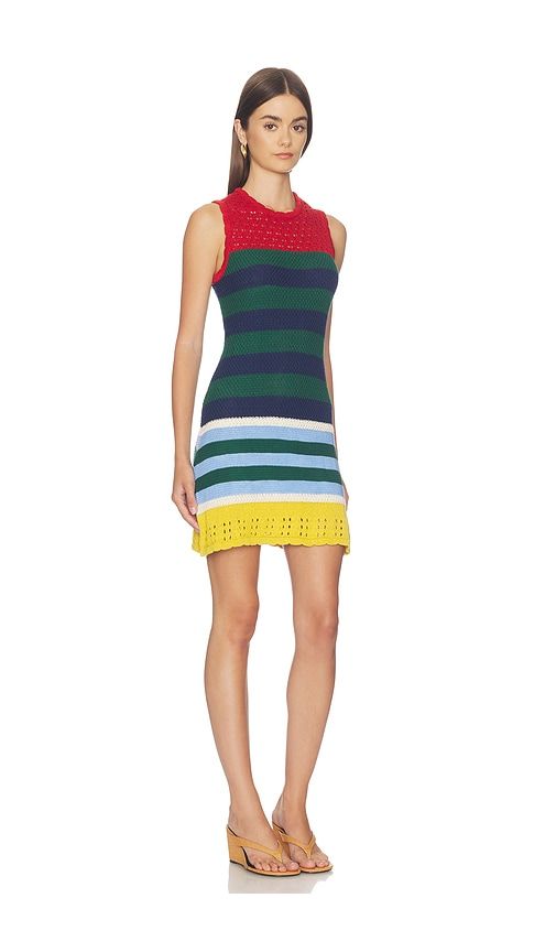 Yvonne Knit Mini Dress in Multi. - size L (also in M, S, XL, XS) - SIMONMILLER - Modalova