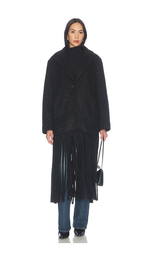 Vero Fringe Coat in . - size M (also in S, XS) - SIMONMILLER - Modalova