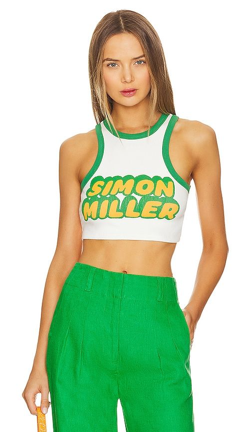Dibby Tank in White. - size L (also in S, XL, XS) - SIMONMILLER - Modalova