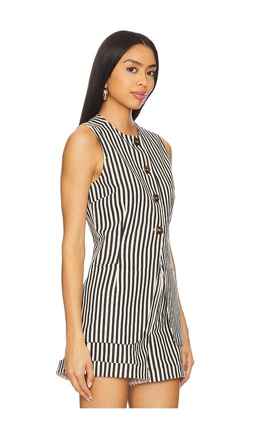 Del Mar Linen Vest in . - size 0 (also in 4, 6, 8) - SIMONMILLER - Modalova