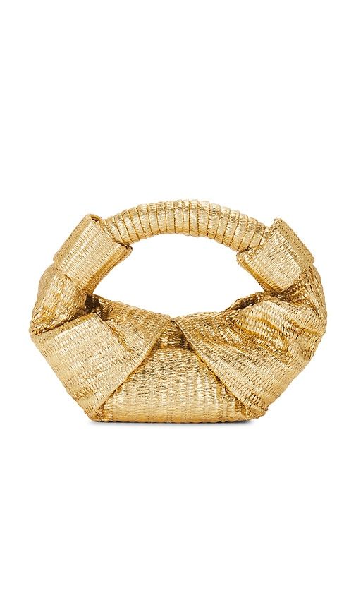 Metallic Raffia Lopsy Bag in - SIMONMILLER - Modalova