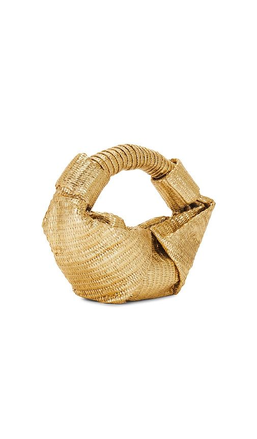 Metallic Raffia Lopsy Bag in - SIMONMILLER - Modalova