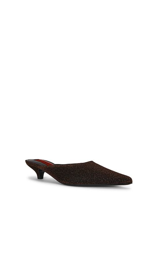 Tinsel Arrow Mule Pump in Metallic . - size 36 (also in 37, 38, 39, 40) - SIMONMILLER - Modalova