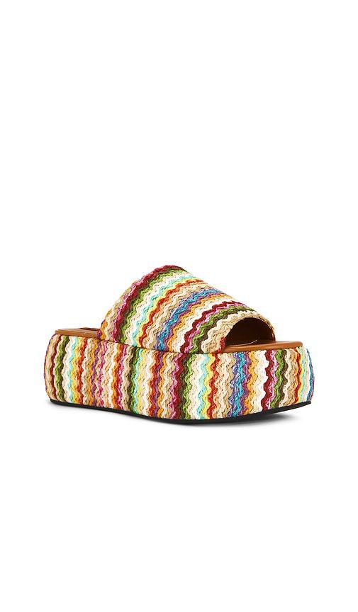 Cloudy Platform Sandal in Green,Red. - size 36 (also in 37, 38, 39, 40) - SIMONMILLER - Modalova