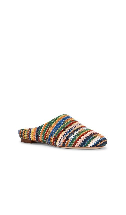 Riad Slipper in Orange,Green. - size 37 (also in 38) - SIMONMILLER - Modalova