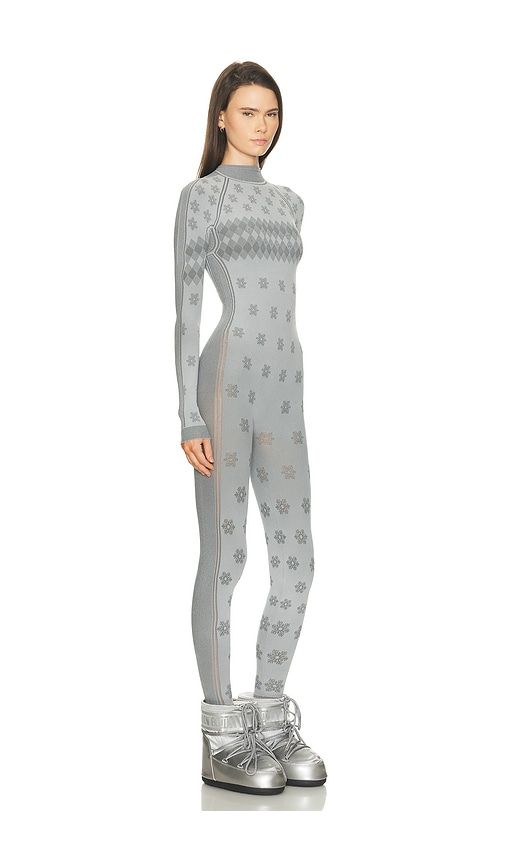 First Layers Turtleneck Catsuit in Grey. - size L/XL (also in S/M, XXS/XS) - SKIMS - Modalova