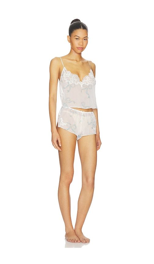 Romance Lace Cami And Short Set in White,Blue. - size L (also in XL, XXL) - SKIMS - Modalova
