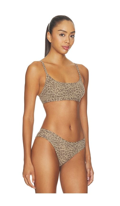 Fits Everybody Scoop Bralette in Brown. - size M (also in S, XS, XXS) - SKIMS - Modalova