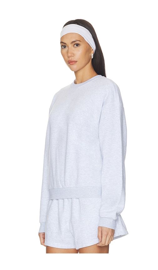 Cotton Fleece Classic Crewneck in Grey. - size M (also in S, XS, XXS) - SKIMS - Modalova