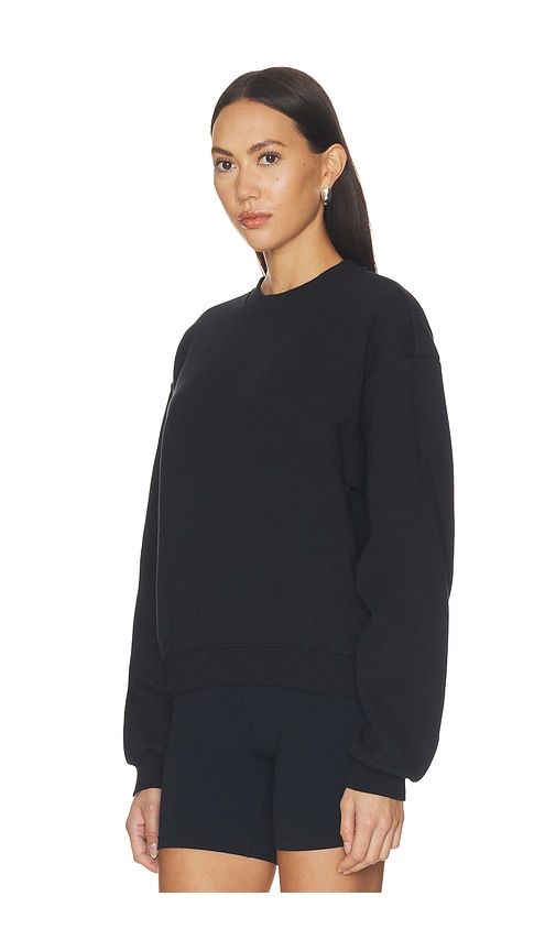 Cotton Fleece Classic Crewneck in Black. - size L (also in M, S) - SKIMS - Modalova