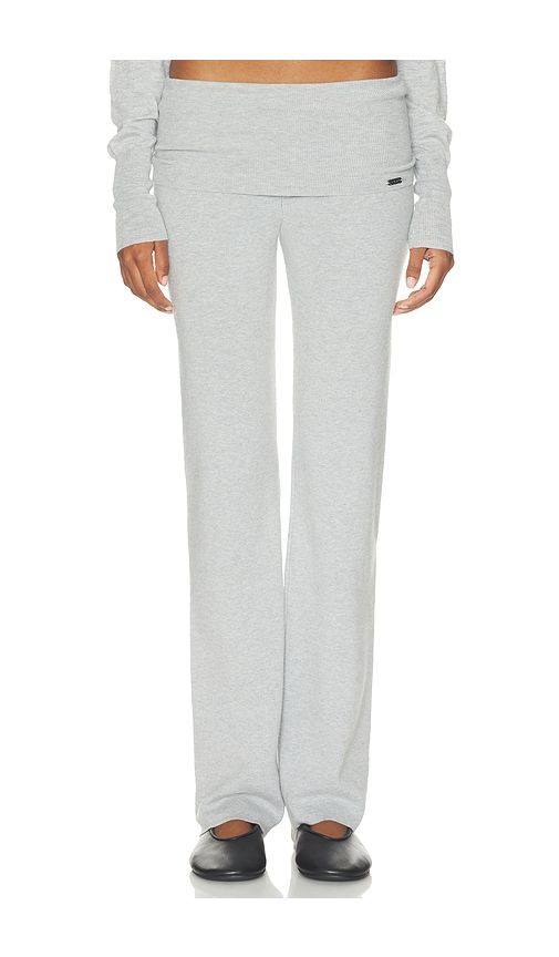 Essential Sweaters Foldover Pant in Grey. - size L (also in M, S, XL, XS, XXS) - SKIMS - Modalova