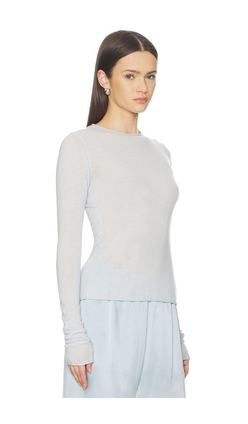 Sheer Cashmere Long Sleeve Top in Beige. - size L (also in XL) - SKIMS - Modalova