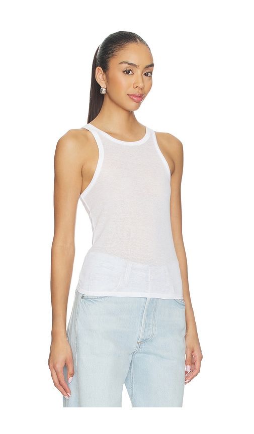 Sheer Cotton Tank in White. - size XL (also in XXS) - SKIMS - Modalova