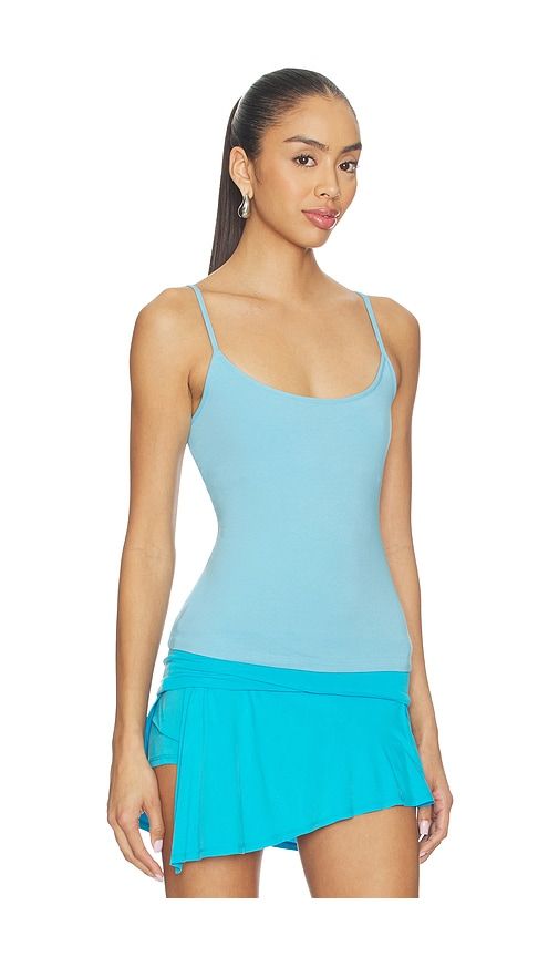 Cotton Jersey Cami in Blue. - size L (also in S) - SKIMS - Modalova