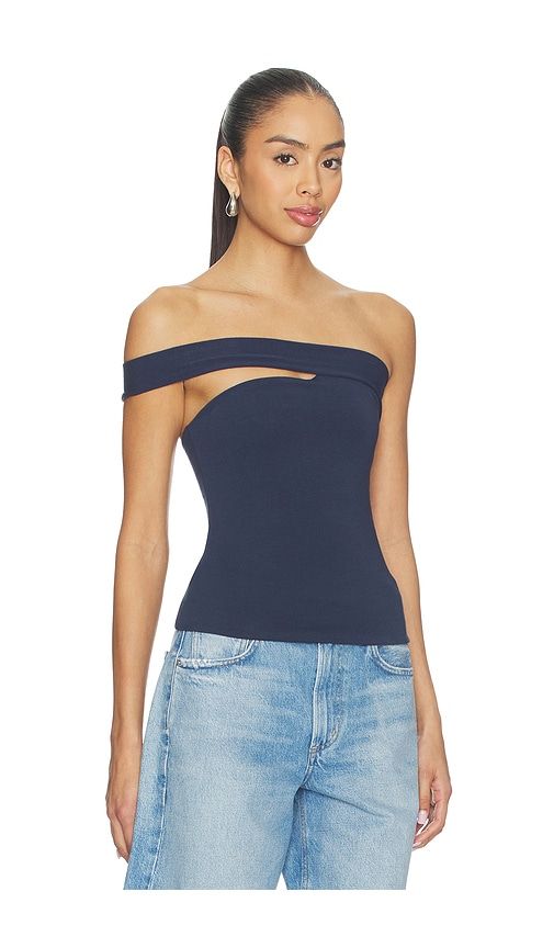 Cotton Jersey One Shoulder Tube Top in . - size L (also in M, S) - SKIMS - Modalova
