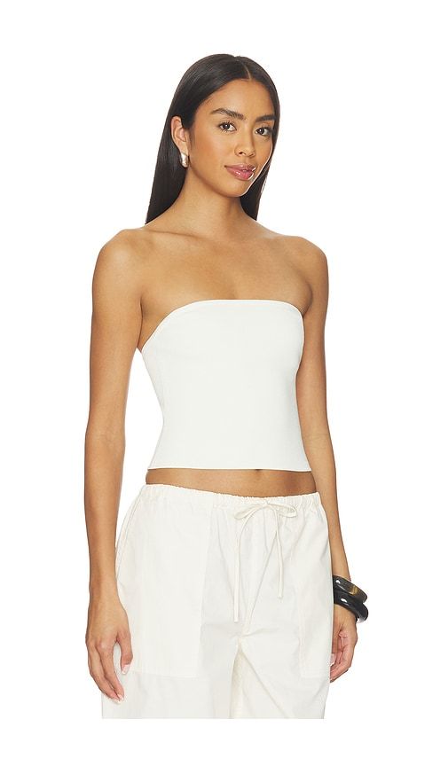 Refined Knit Tube Top in Ivory. - size L (also in M, XL) - SKIMS - Modalova