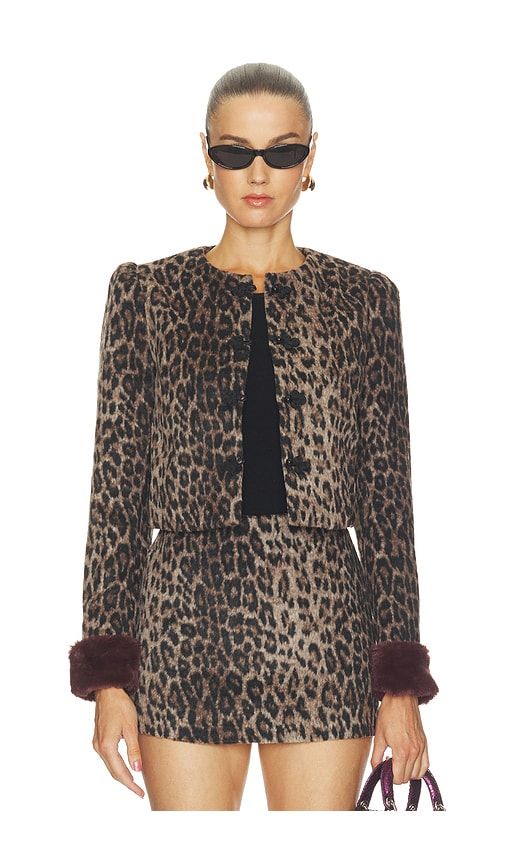 Valeria Jacket in Brown. - size XS (also in S, M, L, XL) - Sister NY - Modalova