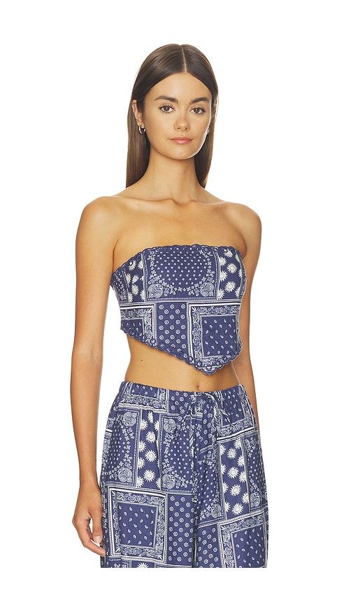 Indio Top in Navy. - size L (also in M, S, XL, XS) - Sister NY - Modalova