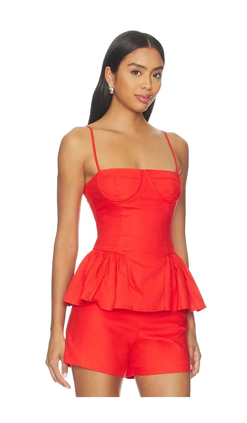 Friday Top in Red. - size L (also in M, S, XS) - Sister NY - Modalova