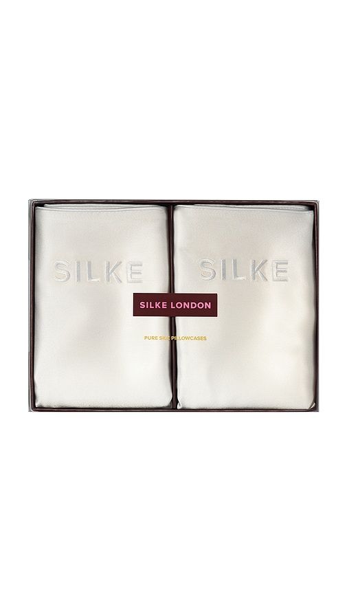 Queen Silk Pillowcase Duo in - SILKE London - Modalova