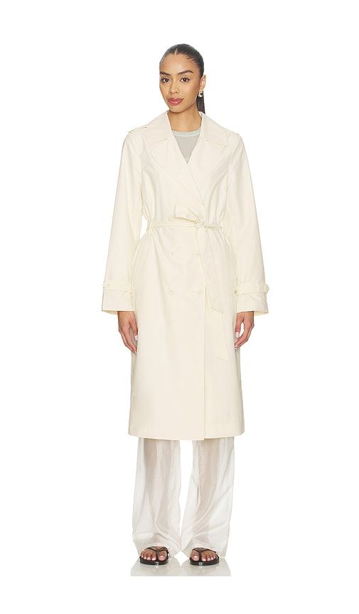 Blaire Packable Trench Coat in Cream. - size S (also in XXS) - Soia & Kyo - Modalova
