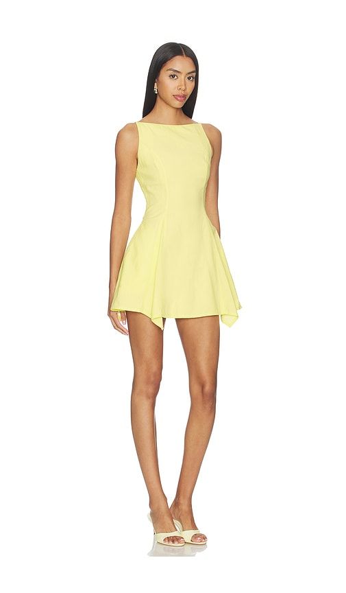 Reani Mini Dress in Lemon. - size L (also in M, S, XS) - SOVERE - Modalova
