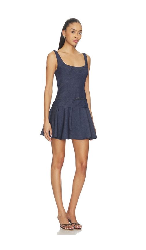 Aven Mini Dress in Navy. - size M (also in XS) - SOVERE - Modalova