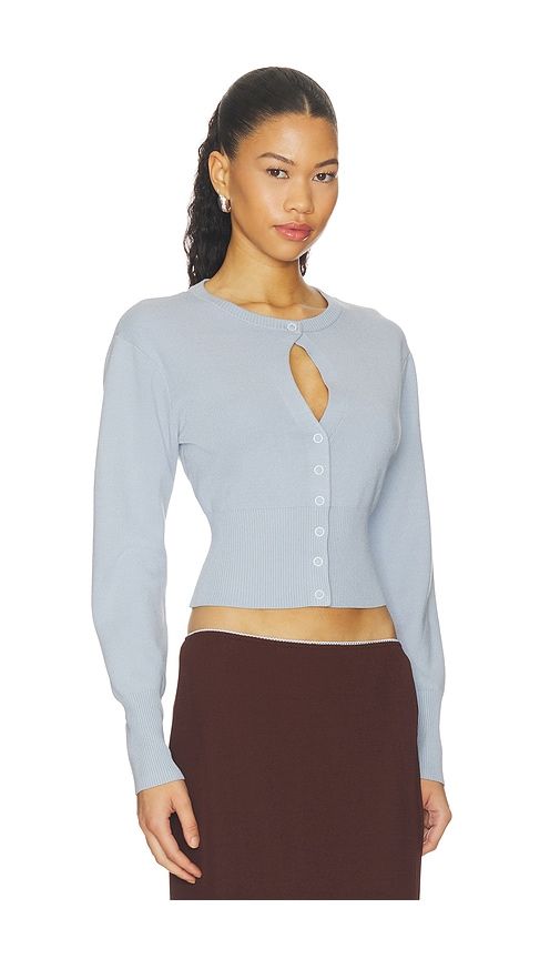 Alani Cardigan in Baby Blue. - size L (also in M, S) - SOVERE - Modalova