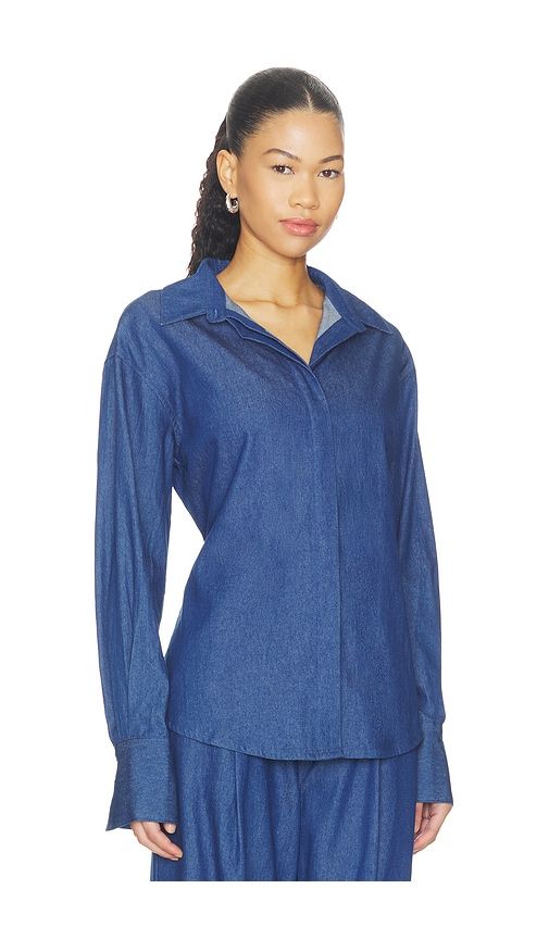 Quinn Shirt in Blue. - size L (also in M, S, XS) - SOVERE - Modalova