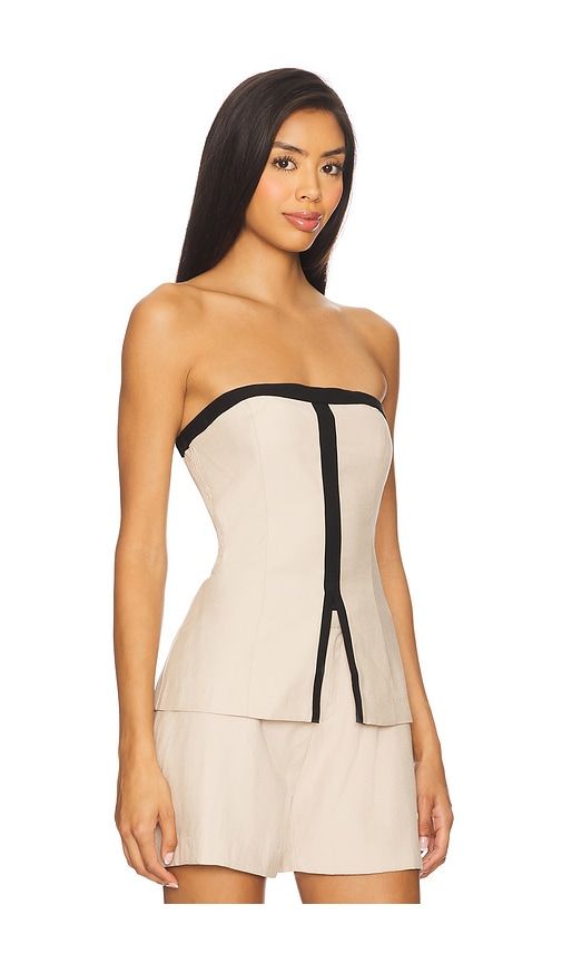 Refine Bodice Top in Taupe. - size L (also in M, S, XL, XS) - SOVERE - Modalova