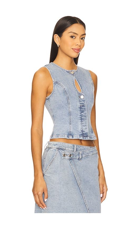 Etch Denim Bodice in Blue. - size S (also in XS) - SOVERE - Modalova
