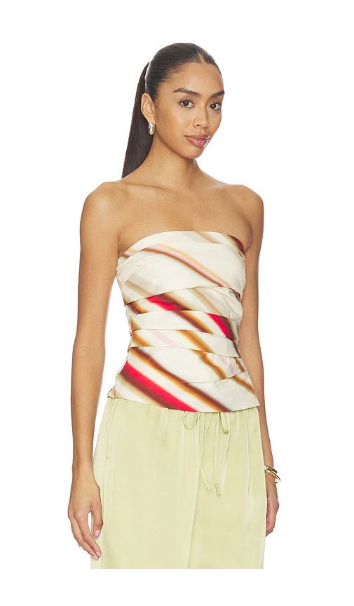 Cyrus Top in Beige,Red. - size L (also in M, S, XL, XS) - SOVERE - Modalova