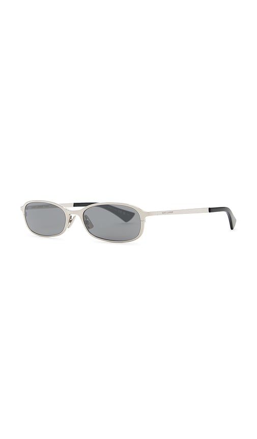SL Mia Sunglasses in Metallic - Saint Laurent - Modalova