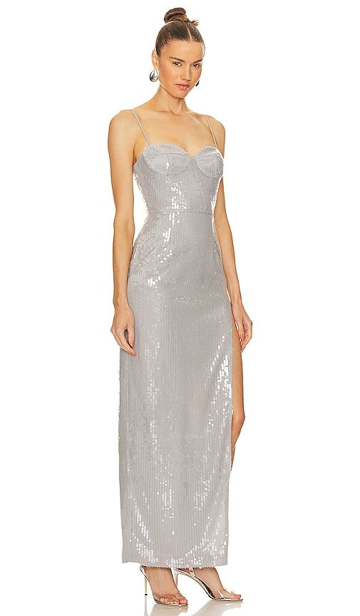 Opal Gown in Metallic . - size 2 (also in 4, 6, 8) - SAU LEE - Modalova