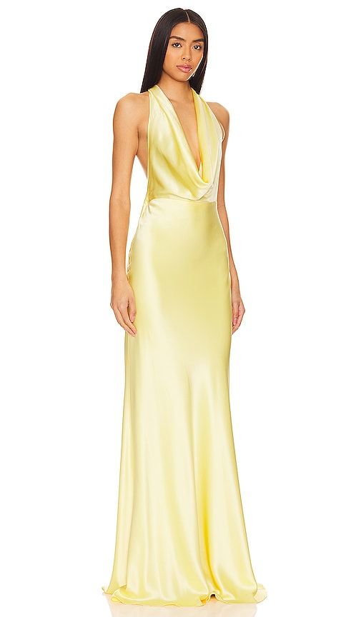 Pearl Gown in Yellow. - size 0 (also in 2) - SAU LEE - Modalova