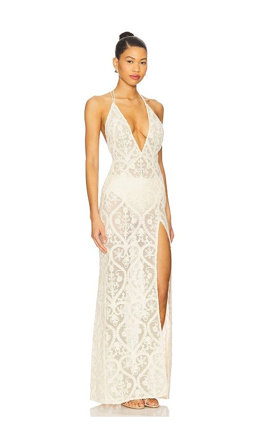 Frankie Amare Dress in Cream. - size 12 (also in 4) - SAU LEE - Modalova