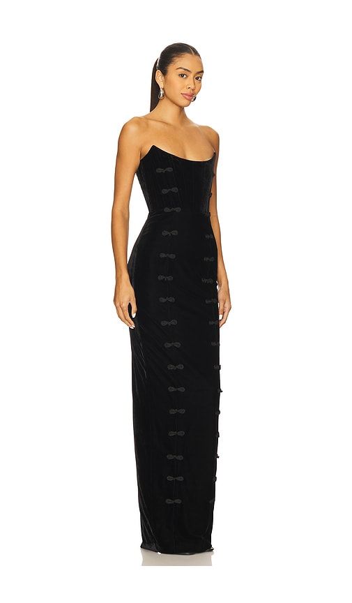 Vesper Velvet Gown in . - size 0 (also in 2, 4, 6) - SAU LEE - Modalova