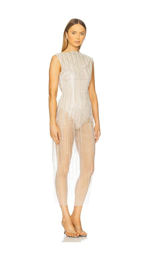 Marci Beaded Dress in . - size 00 (also in 10, 12, 2, 6, 8) - SAU LEE - Modalova