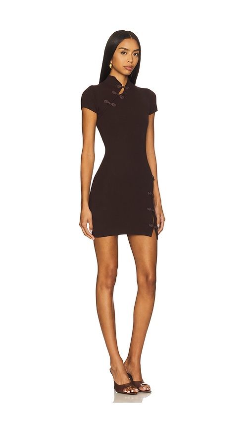 Denali Dress in Brown. - size L (also in M, S, XS) - SAU LEE - Modalova