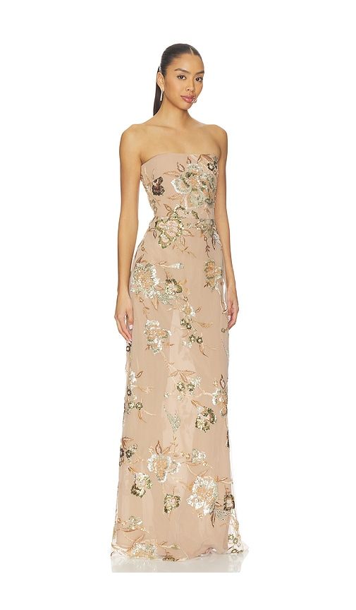 Pippa Maxi Dress in Taupe. - size 0 (also in 00, 2, 6) - SAU LEE - Modalova
