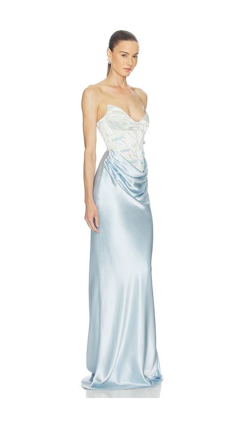 Sandrine Gown in Baby Blue. - size 10 (also in 4, 6) - SAU LEE - Modalova