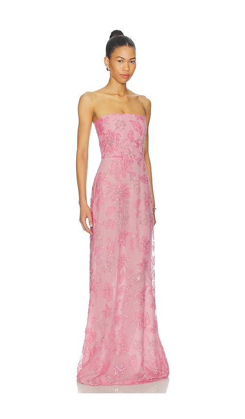 Courtney Maxi Dress in Pink. - size 2 (also in 8) - SAU LEE - Modalova