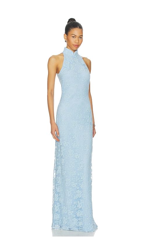 Gillian Lace Dress in Baby Blue. - size 0 (also in 2, 4, 6) - SAU LEE - Modalova