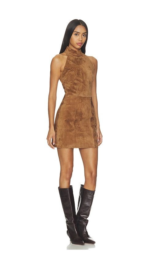 Tilda Suede Dress in . - size 0 (also in 00, 10, 12, 2, 4, 6, 8) - SAU LEE - Modalova