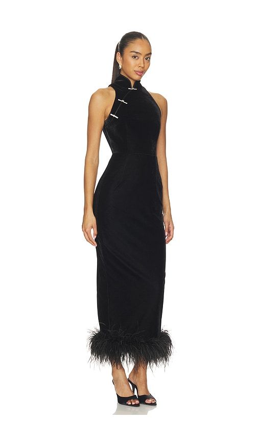 Jillian Velvet Dress in . - size 0 (also in 00) - SAU LEE - Modalova